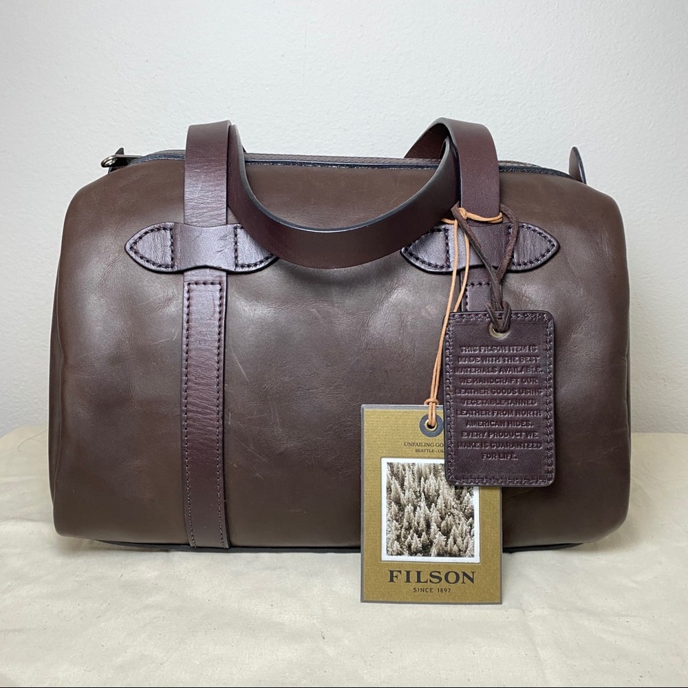 Filson Weatherproof Leather Satchel - NWT